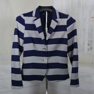 Tommy Hilfiger blazer navy & white stripes, NWT